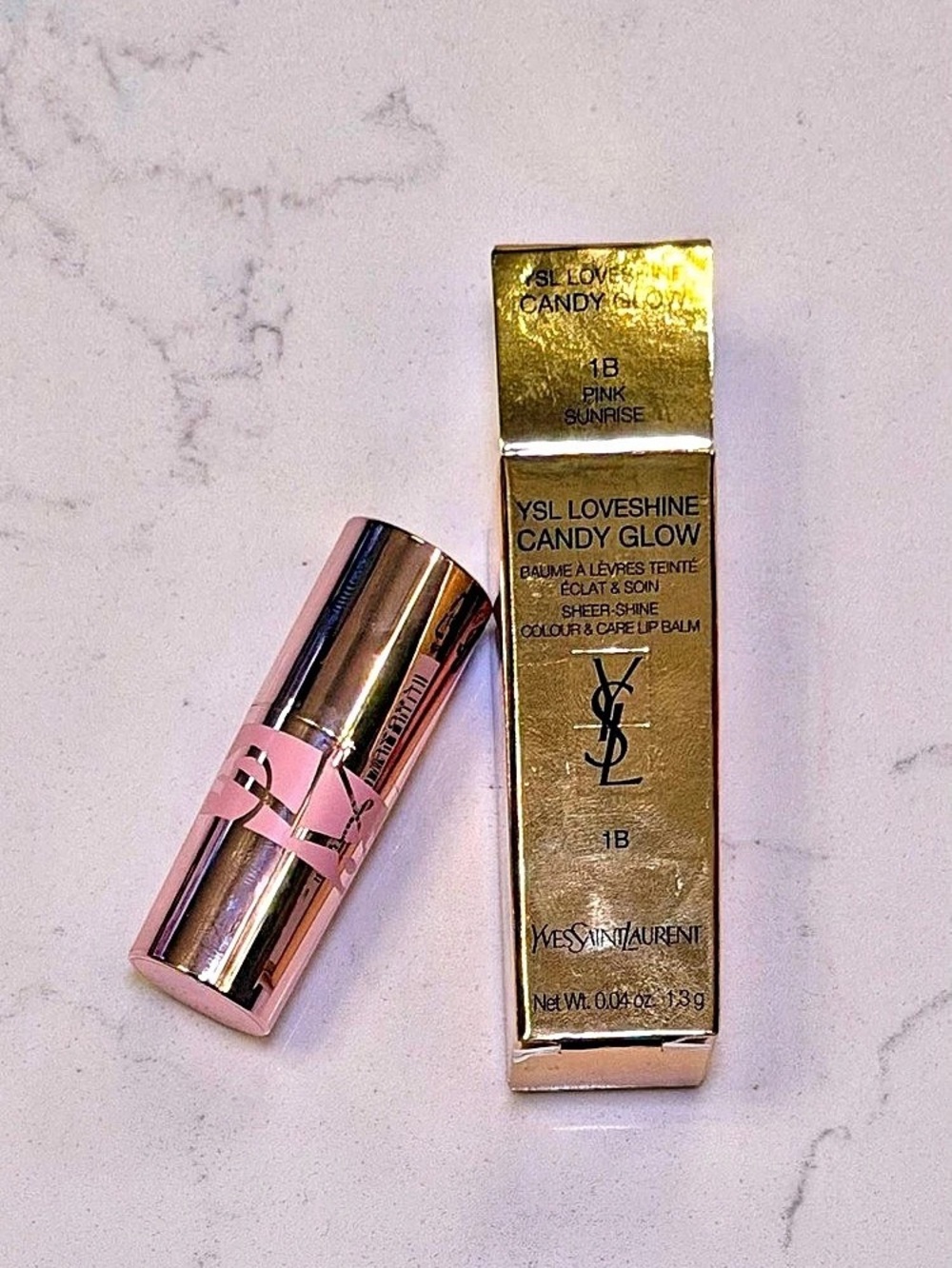 Yves Saint Laurent Loveshine Candy Glow Tinted Butter Balm Pink Lipstick